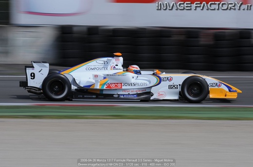 2008-04-26 Monza 1317 Formule Renault 3.5 Series - Miguel Molina